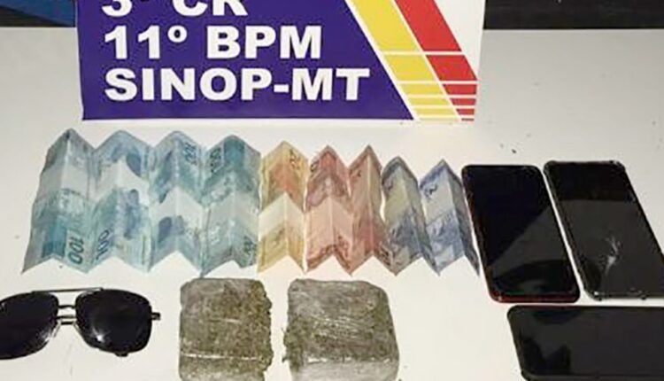 Grupo CAR prende homem com drogas em Sinop