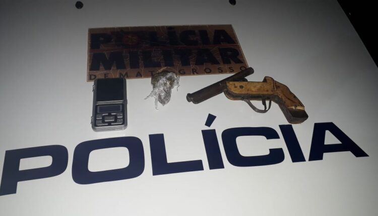 Arma de fogo artesanal é encontrada pela PM em Sinop